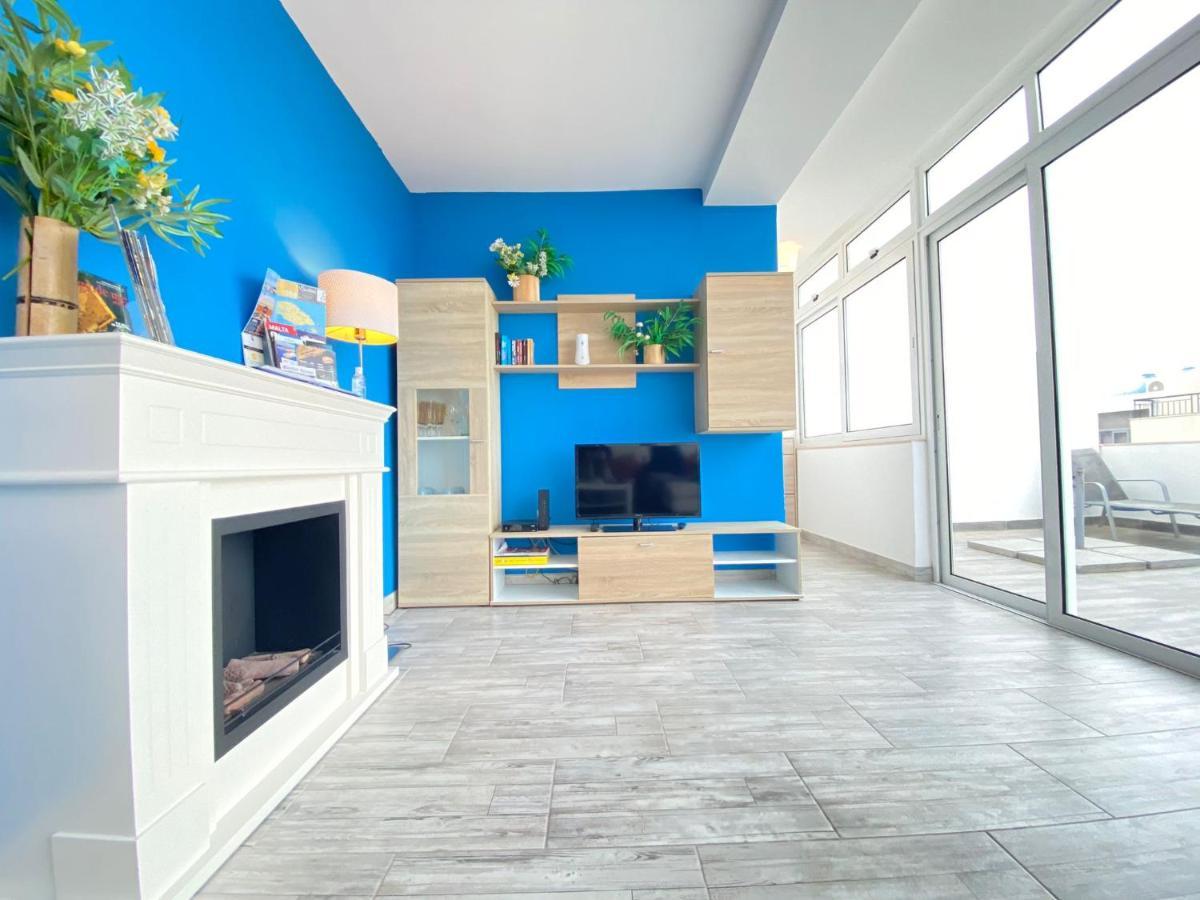 Penthouse "Maltese Scent" Apartman Mellieħa Kültér fotó